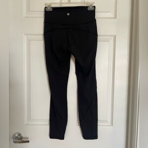Like New Lululemon Athletica Black Leggings Size 6